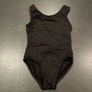 $10 piete adult black motionwear leotard